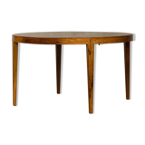 Rosewood extendable dining table by Severin Hansen for Haslev Møbelsnedkeri, 1960s