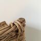 Clothes basket or wicker bread hut