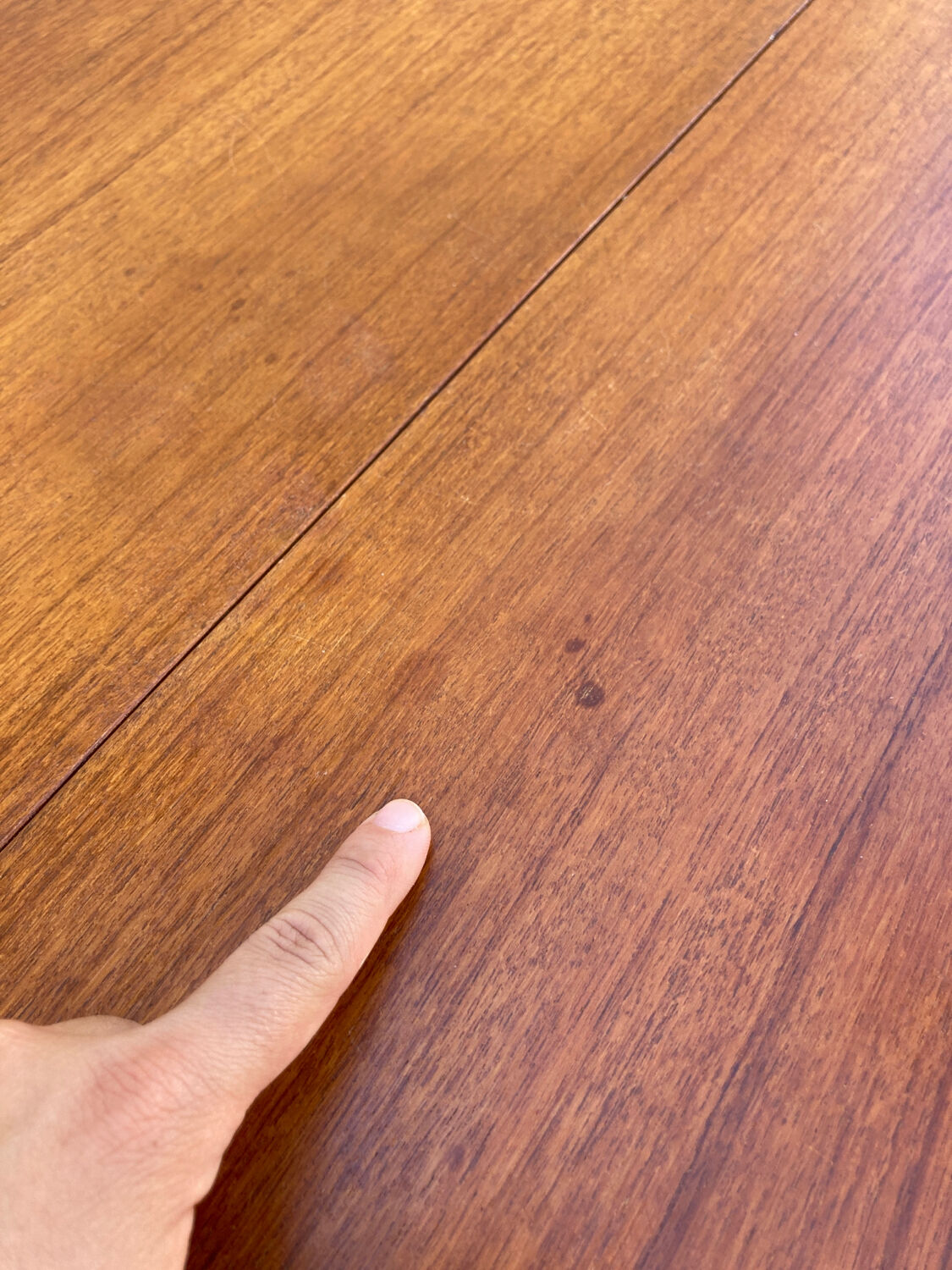 Scandinavian extendable round table