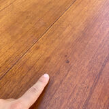 Scandinavian extendable round table