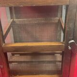 Ancien petit garde manger en bois grillage
