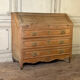 Commode secrétaire en chêne clair, XVIIIeme siècle