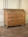 Light oak secretary chest of drawers, 18th century