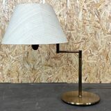 60s 70s lamp light table lamp brass swivel space age design