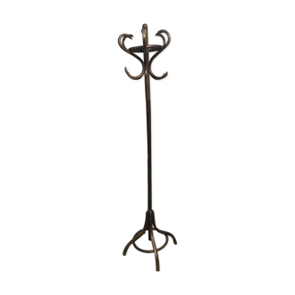 Porte manteau perroquet ancien en bois