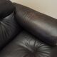 Brown leather sofa, Swiss design, 1970s, manufacture: De Sede