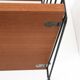 Original String shelving unit / Kajsa & Nisse Strinning / teak / mid-century modern design / black / 75x80x30cm