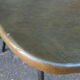 Pair of 50s chairs in metal and skaï