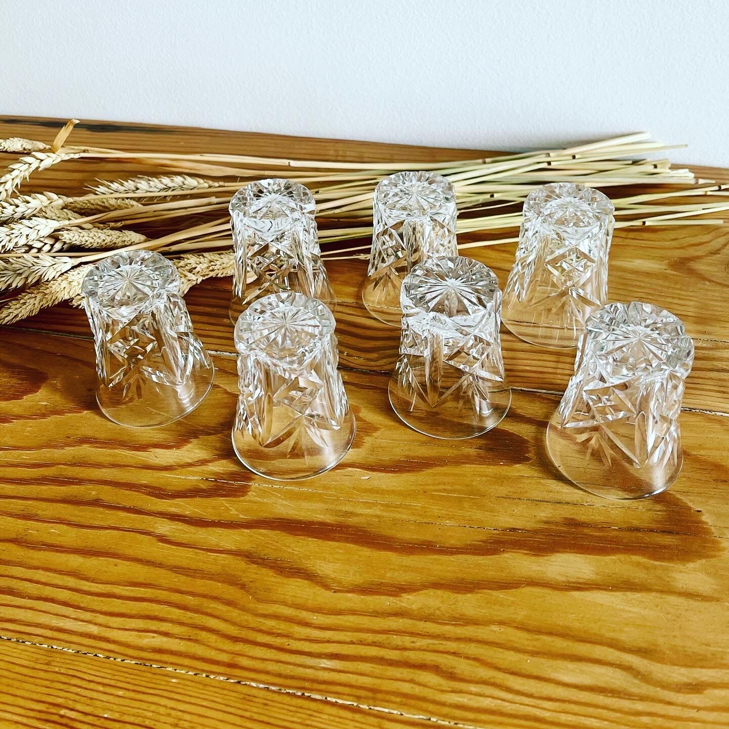 Set of 7 shot glasses
