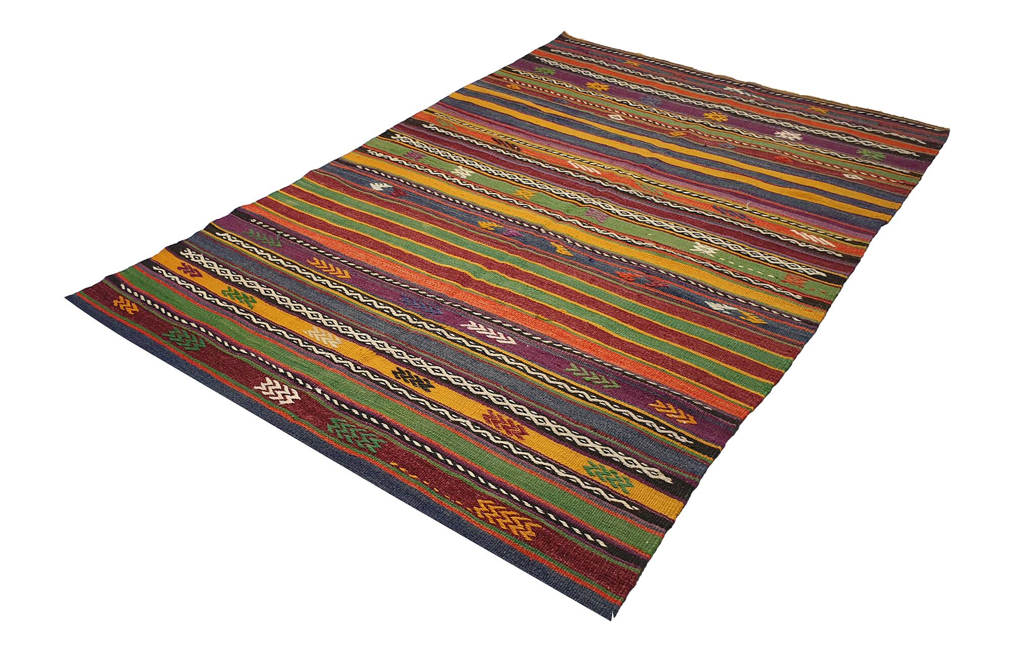 Turkish Kilim, 214x135 cm