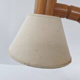 Vintage pine lamp for Solbackens Svarveri, 1970s