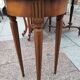 Gueridon side table old marble top vintage xxeme