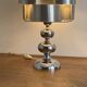 Lampe avec abat-jour max sauze. 1970. space age.