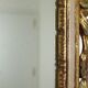 Classic Italian Gilt Crested Mirror by La Barge, 100 cm