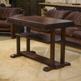 Oak console/side table from the 1940s.