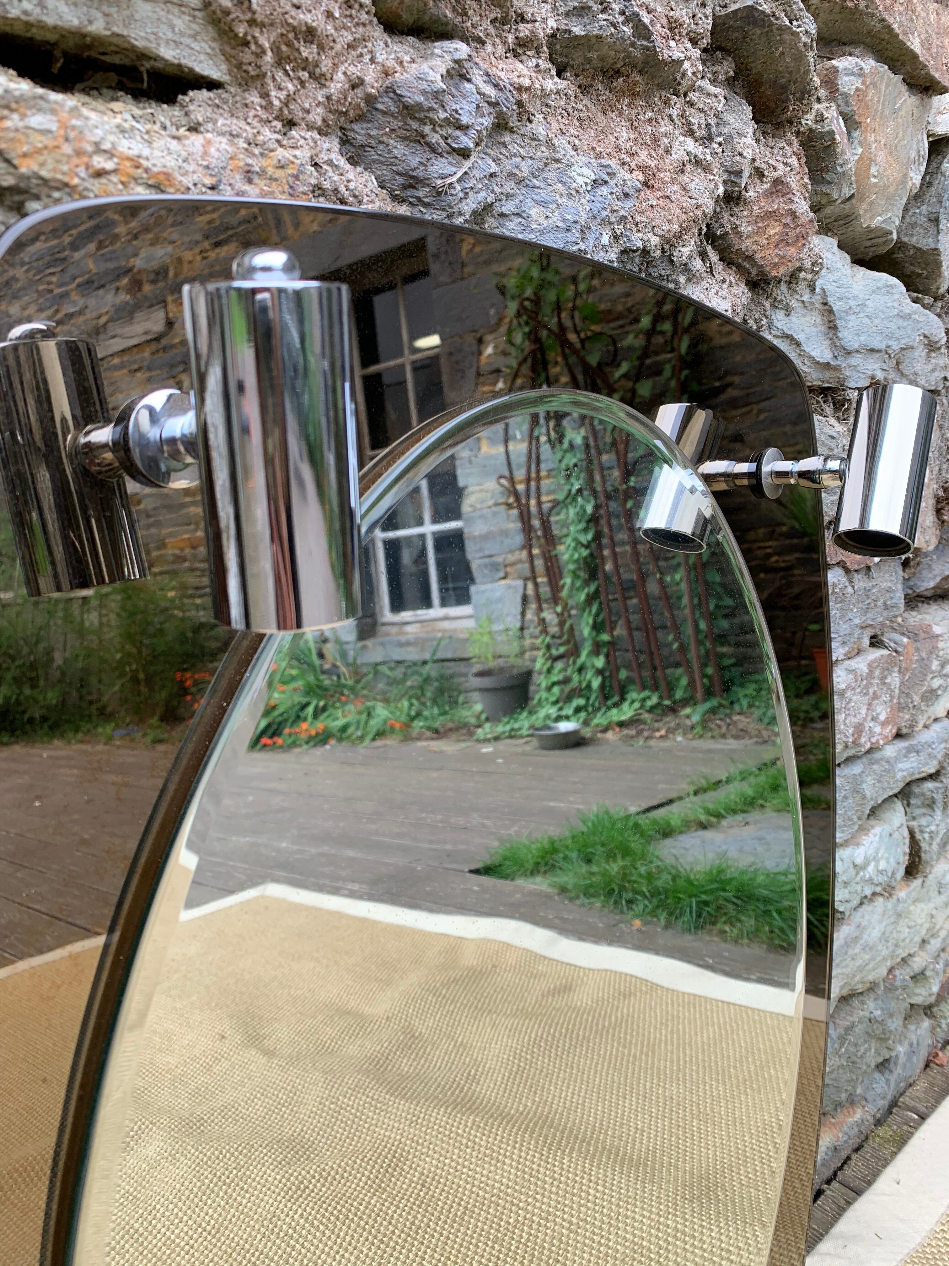 Mirror double tint Veca 70s 52X71cm