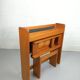 Foldable children's desk in pine 1970