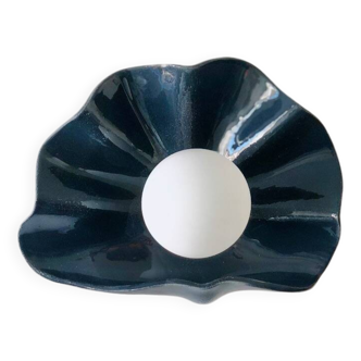 Concha Ceramic Wall Light - Coco Square - Midnight Blue