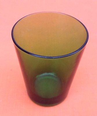 6 verres gobelets colorés Vereco France 1970