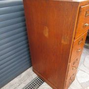 Meuble classeur a 4 tiroirs ancien en chêne