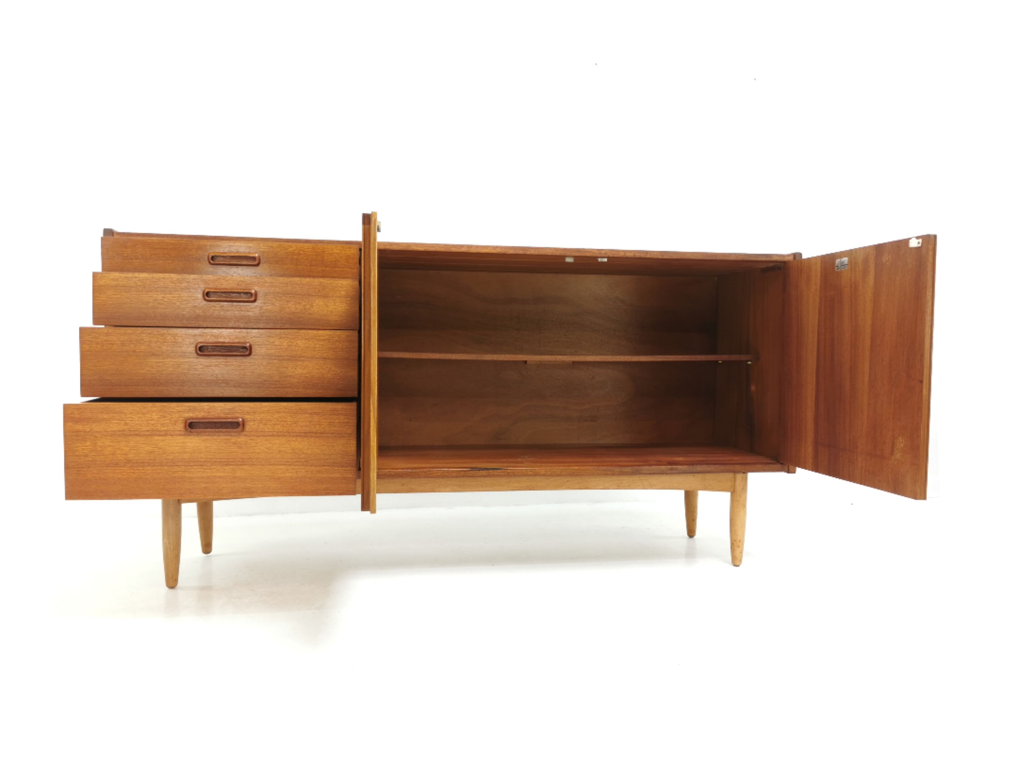 British teak sideboard danish design 1960