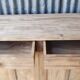 Parisian buffet raw wood