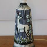 Scandinavian ceramic lamp base by Tilgmans Keramik