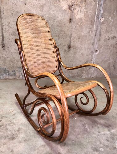 Rocking-chair Fischel vers 1910