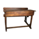 School desk in oak and iron frame 1930s