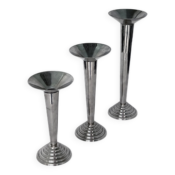 candlestick set Art Deco Bauhaus era