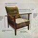 Chair style "morris" without cushions