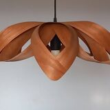 Hanging lamp - cherry wood