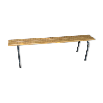 Vintage school bench
