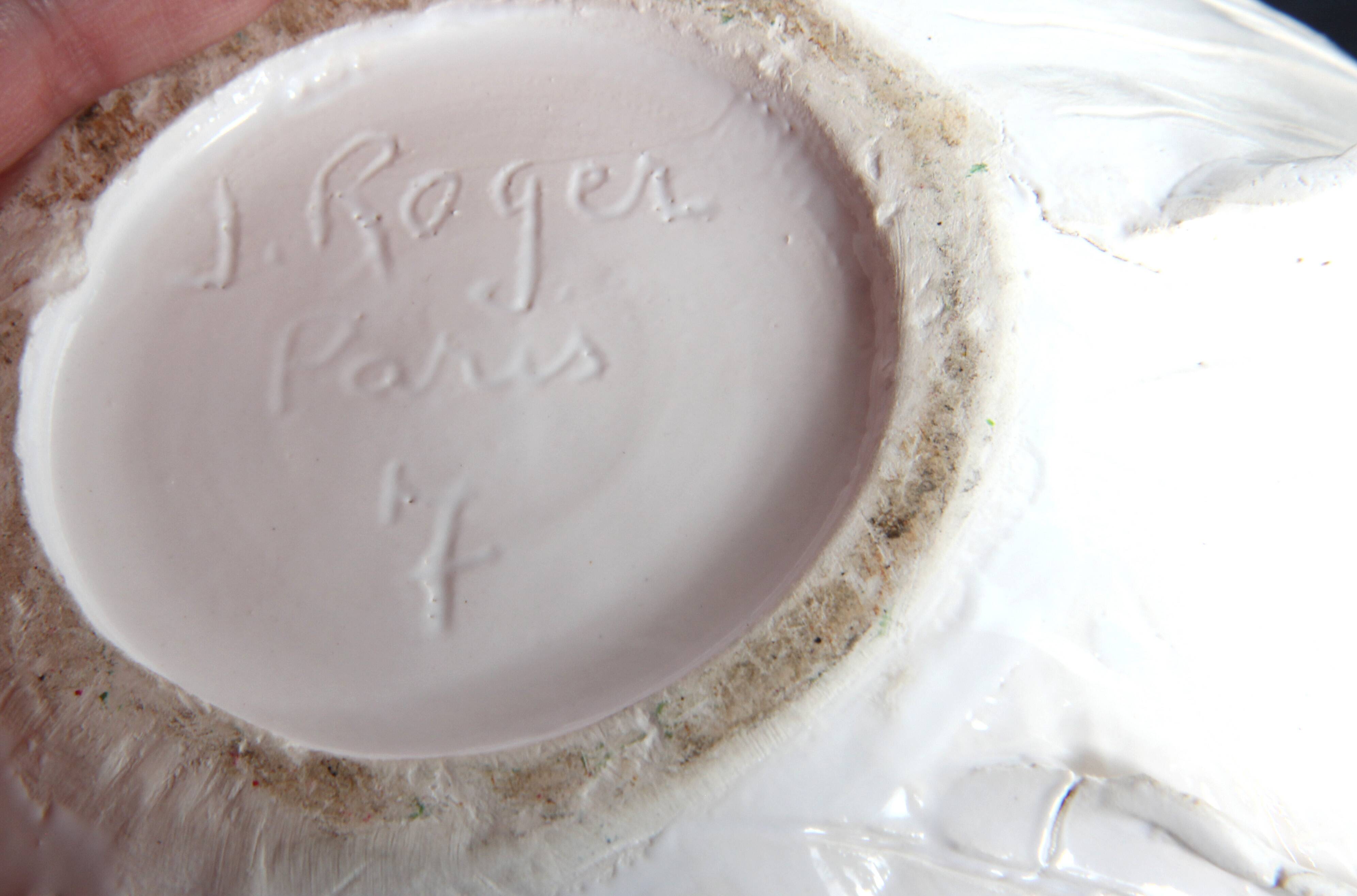 Ceramic soup tureen, Jean Roger, Paris