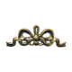 Fronton old "knot" in brass