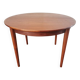 teak round table Johannes Andersen