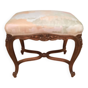 Pouf de style Louis XV - rocaille