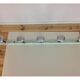Industrial wall coat rack 5 aluminum hooks