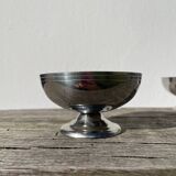 10 stainless steel cups 1970