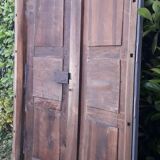 Lyon's 18th-18th-painted walnut façade rechampi