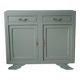 Green Art Deco sideboard