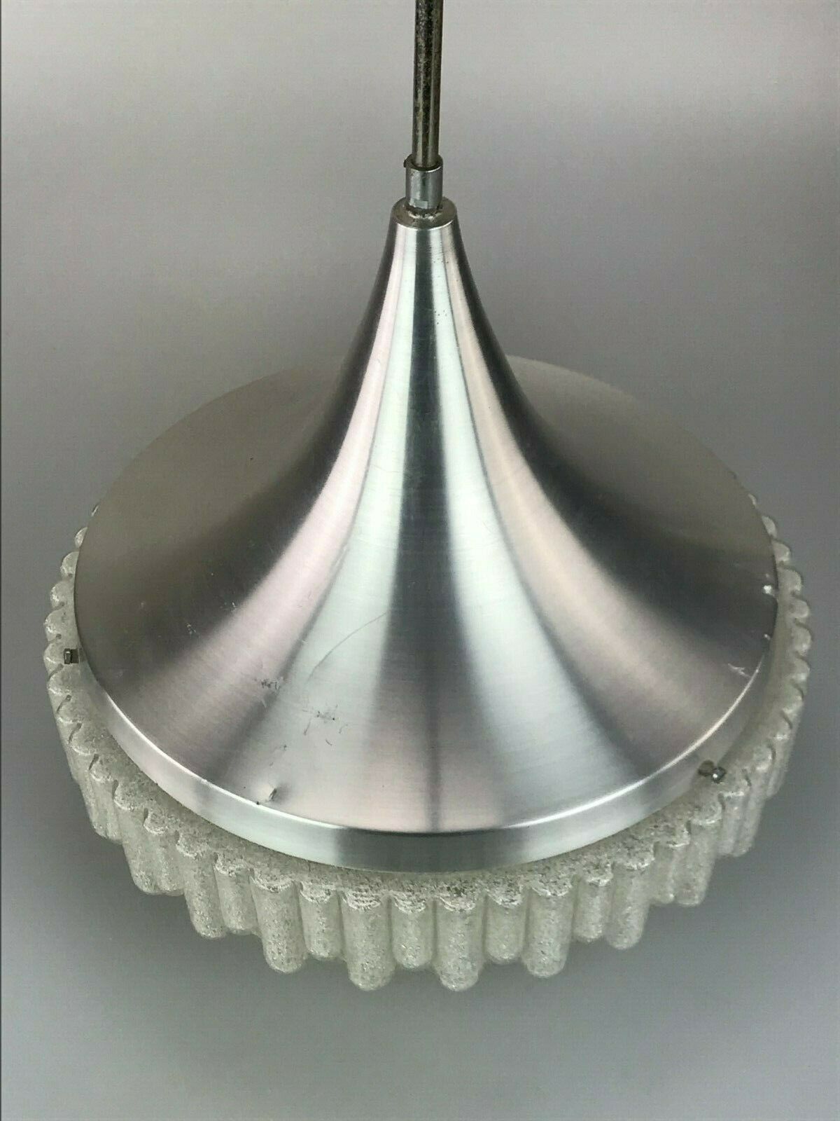 Hanging lamp ball lamp bubble chrome glass space age design