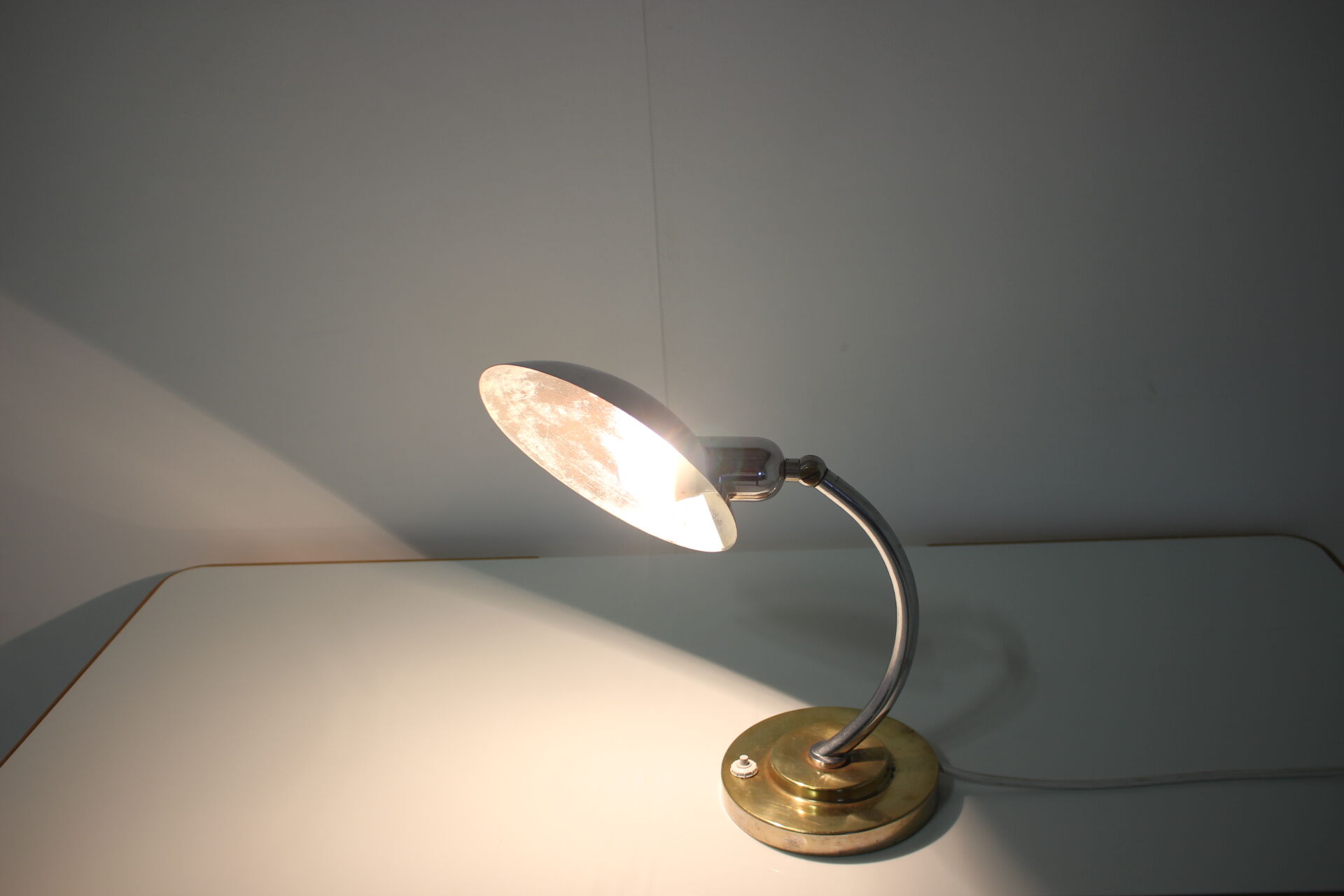 Mid-century metal table lamp, 1950´s.