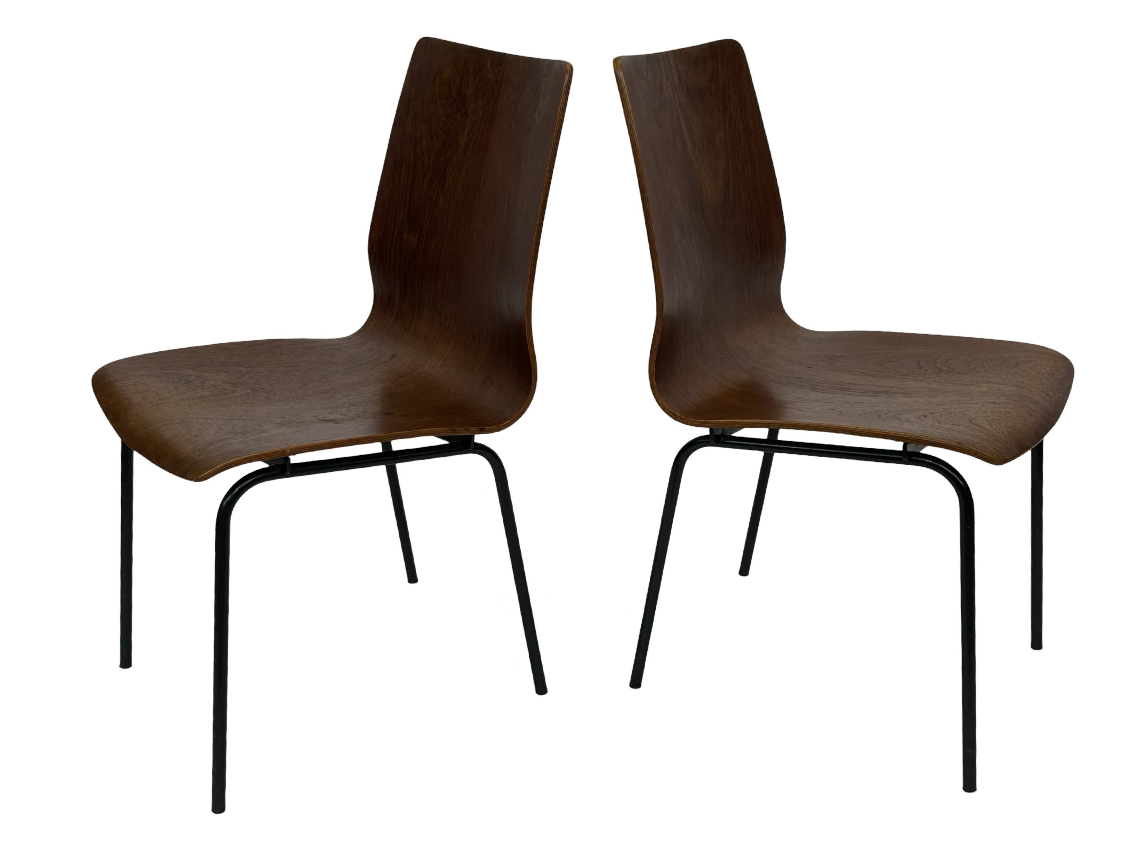 Vintage Friso Kramer for Auping 'Euroika' plywood dining chair, The Netherlands 1960's