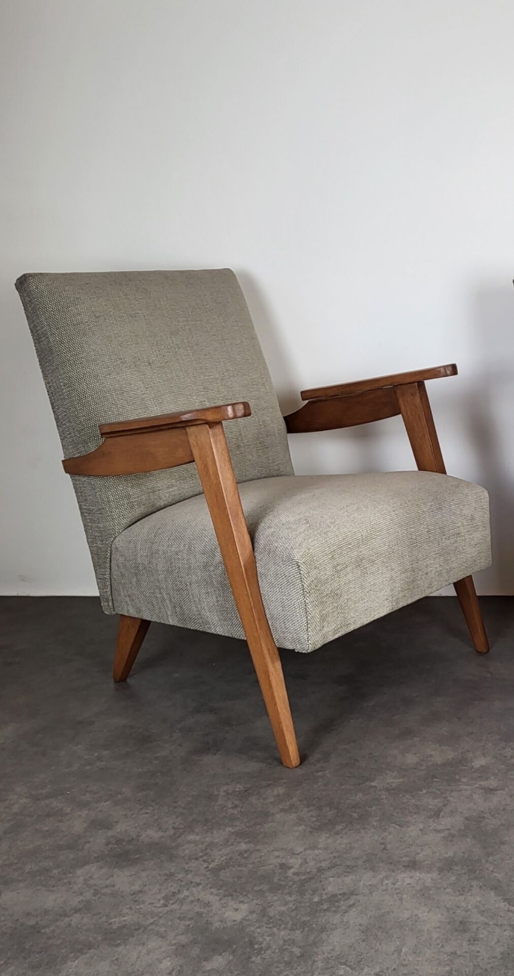 Restored Scandinavian armchair 1960