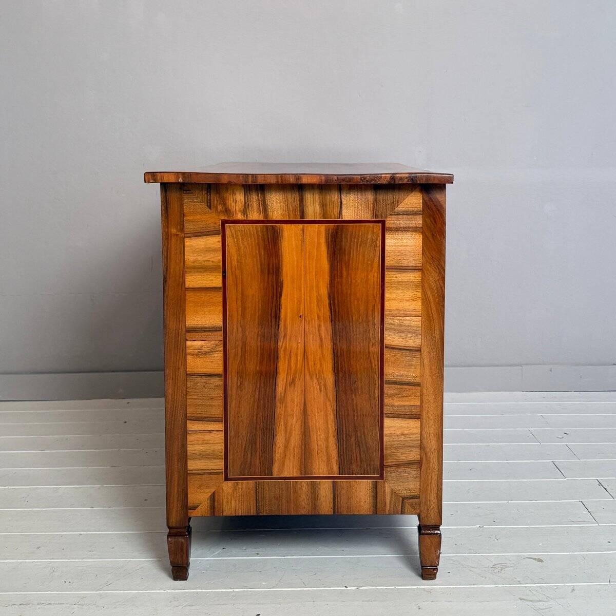 Louis XVI German Walnut Commode with Geometric Inlays, 1780