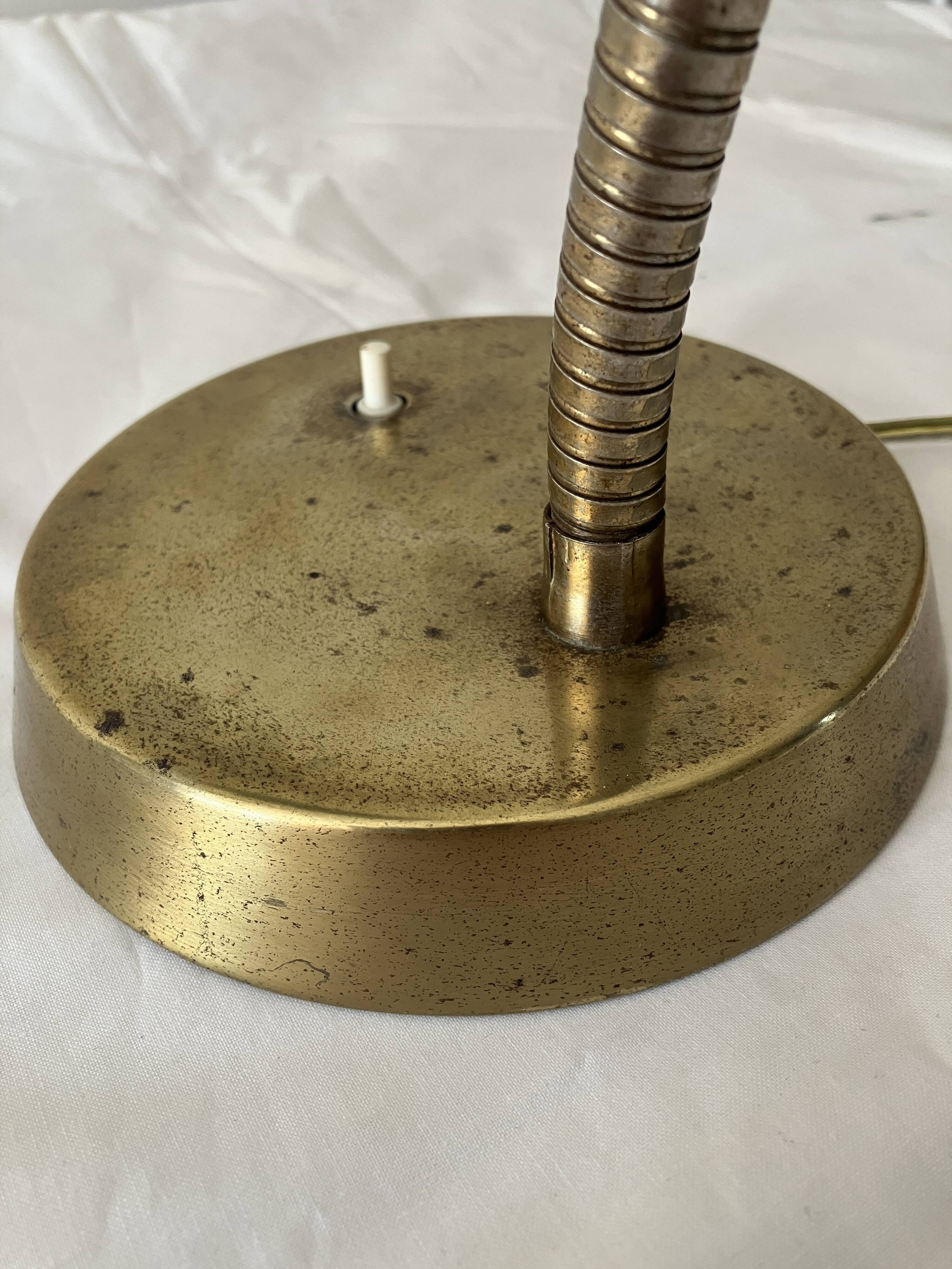 Lampe années 60 fibre de verre
