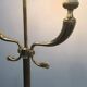 Brass floor lamp. Maison Jansen