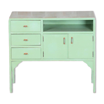 Art Deco Small Cabinet in Spruce, Czech, 1920s