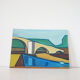 Oil painting painting "Pont roman de mane"